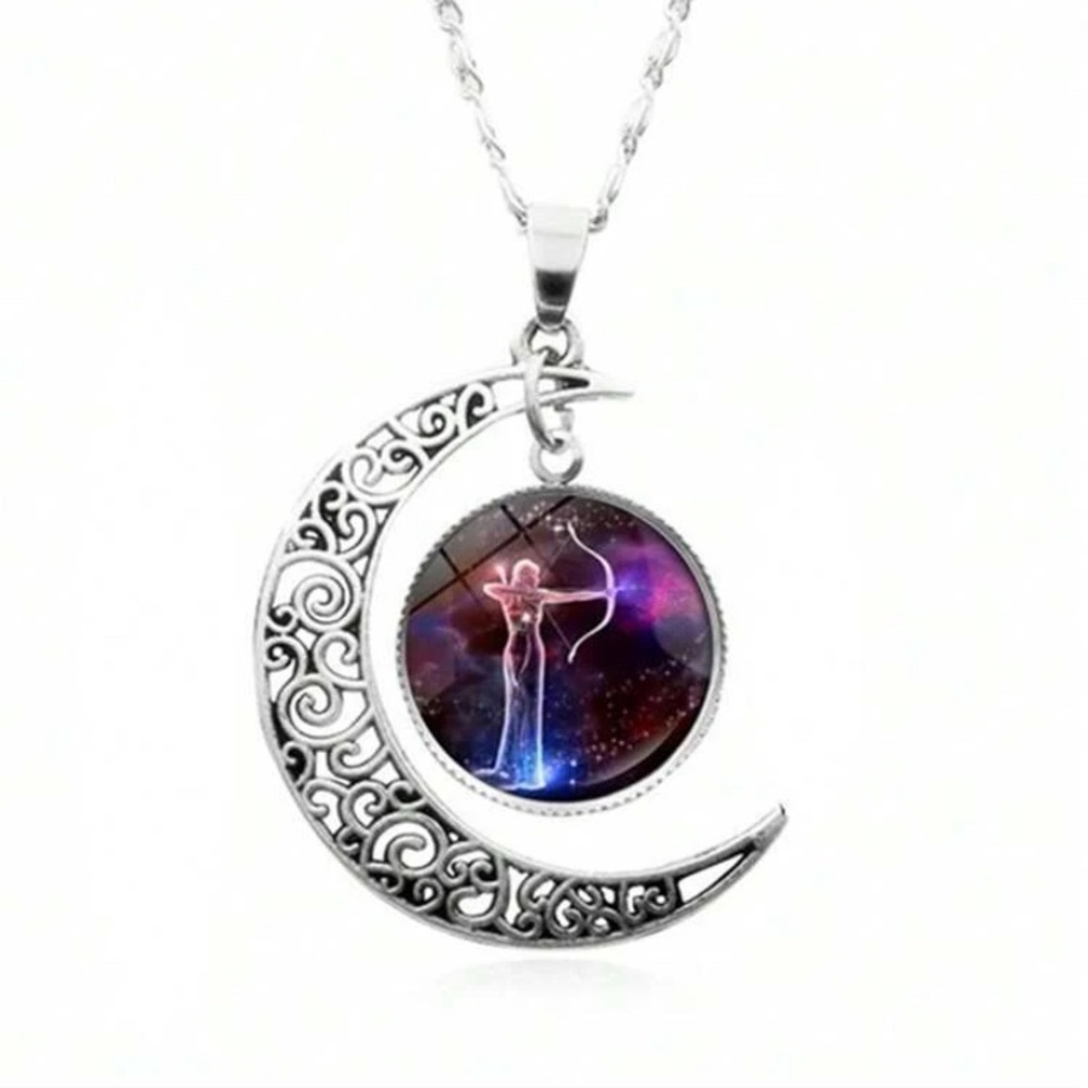 Zodiac pendant necklace